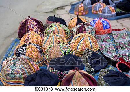 Vietnam, Sappa, hats. View Large Photo Image Stock Image - Vietnam, Sappa, hats.. Fotosearch