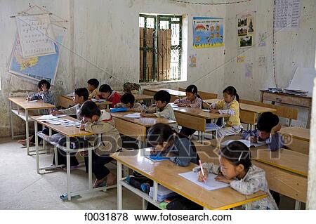 Vietnam, Sappa, school, interior. View Large Photo Image Stock Photo - Vietnam, Sappa, school, interior.. Fotosearch