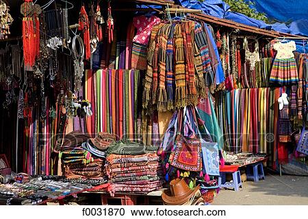 Stock Image - Vietnam, Sappa, shop.. Fotosearch