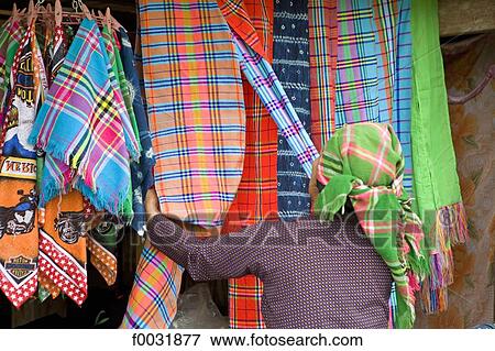 Vietnam, Sappa, tissue on sale. View Large Photo Image Stock Photo - Vietnam, Sappa, tissue on sale.. Fotosearch