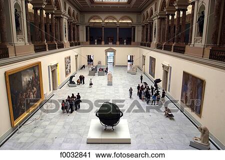 Stock Image - Belgium, Brussels, Royal Museum of Fine Arts of Belgium. Fotosearch