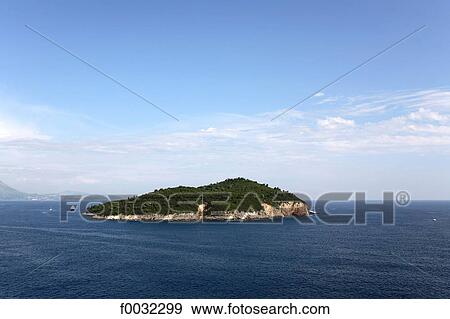 Croatia, Dalmatia, Lokrum island. View Large Photo Image Stock Photo - Croatia, Dalmatia, Lokrum island.. Fotosearch