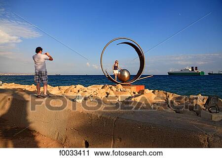 Cyprus, Limassol, walkway View Large Photo Image Stock Image - Cyprus, Limassol, walkway. Fotosearch