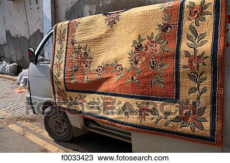 Cyprus, Nicosia, carpet on a van View Large Photo Image Stock Image - Cyprus, Nicosia, carpet on a van. Fotosearch