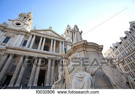 England, London, Saint Paul's cathedral View Large Photo Image Stock Photograph - England, London, Saint Paul's cathedral. Fotosearch