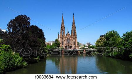 France, Alsace, Strasbourg, Saint Paul church View Large Photo Image Picture - France, Alsace, Strasbourg, Saint Paul church. Fotosearch