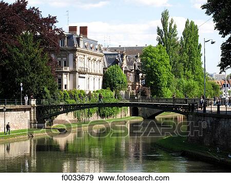 Stock Photo - France, Alsace, Strasbourg, the Little France. Fotosearch