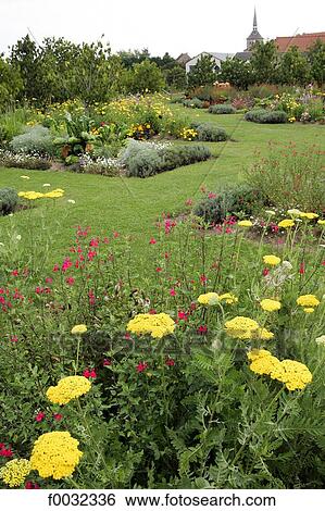 France, Auvergne, gardens of Malicorne View Large Photo Image Stock Photograph - France, Auvergne, gardens of Malicorne. Fotosearch