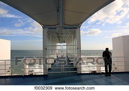 France, boat in the strait of Pas-de-Calais. View Large Photo Image Stock Photo - France, boat in the strait of Pas-de-Calais.. Fotosearch