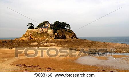 France, Brittany, Saint Coulomb, fort of Du Guesclin View Large Photo Image Stock Image - France, Brittany, Saint Coulomb, fort of Du Guesclin. Fotosearch