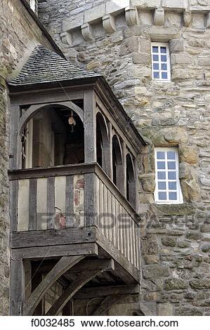 Stock Photography - France, Brittany, Saint Malo, house of the duchess Ann. Fotosearch