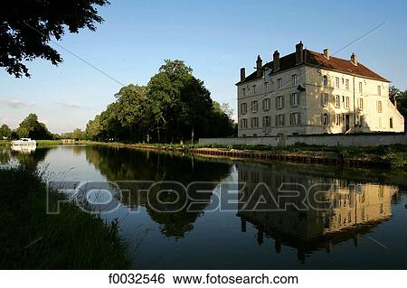 France, Burgundy, Ancy Le Franc, Burgundy canal, windmill of Cusy View Large Photo Image Stock Photograph - France, Burgundy, Ancy Le Franc, Burgundy canal, windmill of Cusy. Fotosearch
