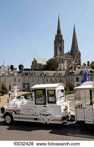 France, Centre, Chartres, the cathedral View Large Photo Image Stock Photo - France, Centre, Chartres, the cathedral. Fotosearch