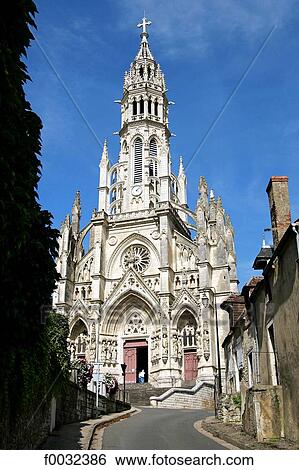 France, Centre, Chateauneuf sur Cher, basilica View Large Photo Image Stock Photograph - France, Centre, Chateauneuf sur Cher, basilica. Fotosearch