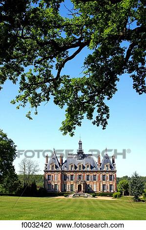 France, Centre, Nogent le Roi, castle View Large Photo Image Stock Image - France, Centre, Nogent le Roi, castle. Fotosearch