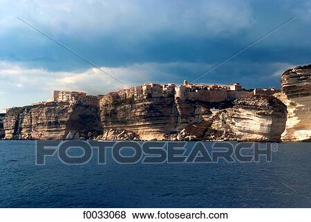 France, Corsica, Bonifacio, the citadel View Large Photo Image Stock Photo - France, Corsica, Bonifacio, the citadel. Fotosearch