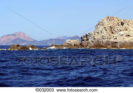 Stock Image - France, Corsica, gulf of Porto.. Fotosearch