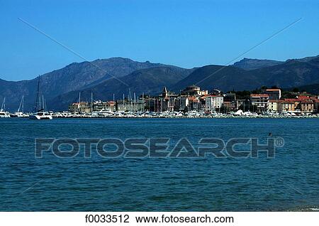 Stock Image - France, Corsica, Saint Florent. Fotosearch