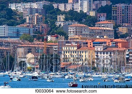 France, Corsica, the port of Ajaccio View Large Photo Image Picture - France, Corsica, the port of Ajaccio. Fotosearch