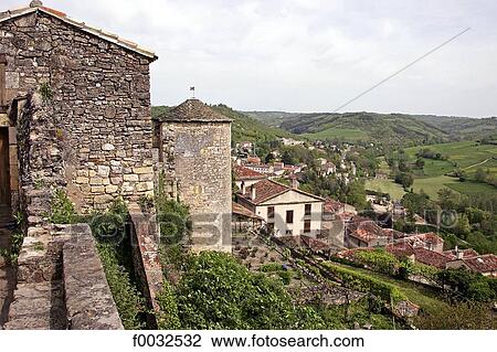 Stock Image - France, Languedoc, Albi, ramparts. Fotosearch