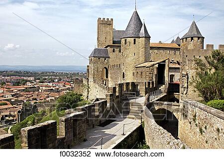 France, Languedoc, Carcassonne View Large Photo Image Stock Image - France, Languedoc, Carcassonne. Fotosearch