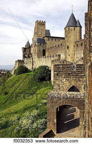 France, Languedoc, Carcassonne View Large Photo Image Stock Image - France, Languedoc, Carcassonne. Fotosearch