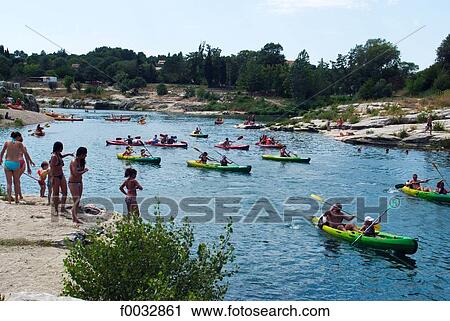 France, Languedoc, Collias, Gardon river View Large Photo Image Stock Image - France, Languedoc, Collias, Gardon river. Fotosearch