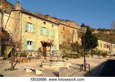 France, Languedoc, Larroque View Large Photo Image Stock Photograph - France, Languedoc, Larroque. Fotosearch