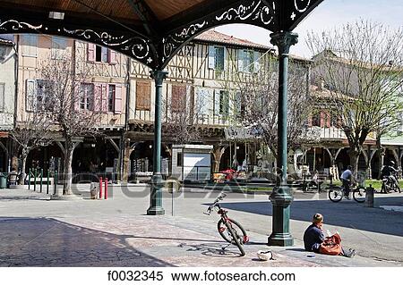 Stock Photography - France, Languedoc, Mirepoix. Fotosearch