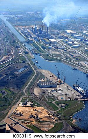 France, Nord, Dunkirk, refinery View Large Photo Image Stock Photo - France, Nord, Dunkirk, refinery. Fotosearch