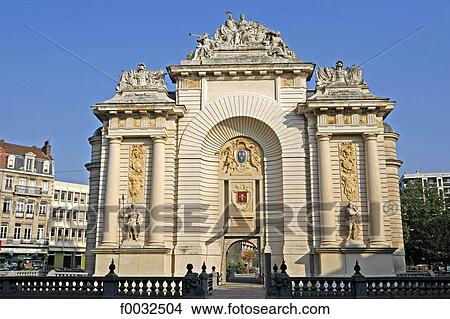 France, Nord, Lille, door of Paris View Large Photo Image Picture - France, Nord, Lille, door of Paris. Fotosearch