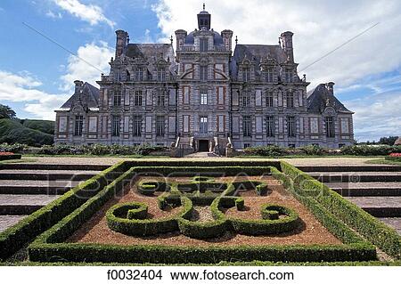 Picture - France, Normandy, castle of Beaumesnil. Fotosearch