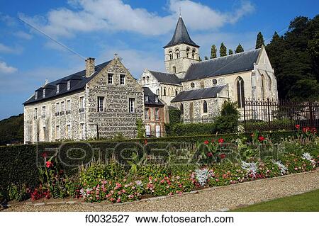 France, Normandy, Le Havre, abbey of Graville View Large Photo Image Stock Photo - France, Normandy, Le Havre, abbey of Graville. Fotosearch