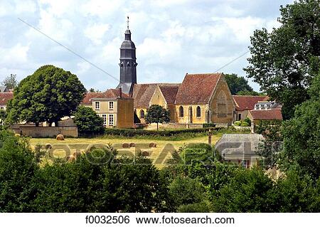 France, Normandy, Saint Cyr la Rosiere, the church View Large Photo Image Stock Photograph - France, Normandy, Saint Cyr la Rosiere, the church. Fotosearch