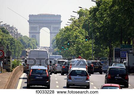France, Paris, Arch of Triumph View Large Photo Image Stock Photo - France, Paris, Arch of Triumph. Fotosearch