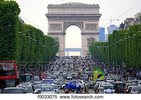 France, Paris, Arch of Triumph View Large Photo Image Stock Photography - France, Paris, Arch of Triumph. Fotosearch