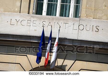 France, Paris, lycée Saint-Louis View Large Photo Image Picture - France, Paris, lycée Saint-Louis. Fotosearch