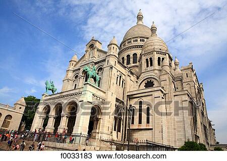 France, Paris, Montmartre, basilique du Sacré coeur View Large Photo Image Stock Image - France, Paris, Montmartre, basilique du Sacré coeur. Fotosearch