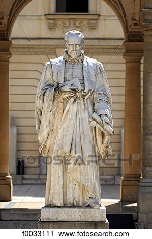 Stock Image - France, Paris, Statue. Fotosearch