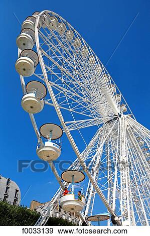 France, Paris, Tuilleries garden, big wheel View Large Photo Image Stock Photo - France, Paris, Tuilleries garden, big wheel. Fotosearch