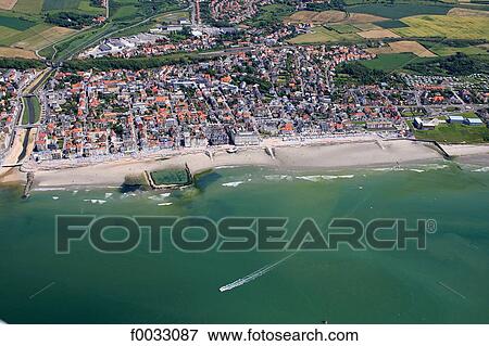France, Pas-de-Calais, aerial view of Wimereux View Large Photo Image Stock Photo - France, Pas-de-Calais, aerial view of Wimereux. Fotosearch