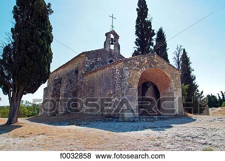 France, Provence, Eygalieres, chapel View Large Photo Image Stock Photo - France, Provence, Eygalieres, chapel. Fotosearch