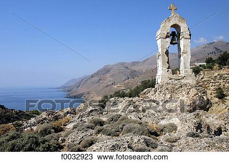Greece, Crete, Chora Sfakion, chapel View Large Photo Image Stock Image - Greece, Crete, Chora Sfakion, chapel. Fotosearch