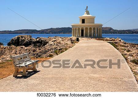 Greece, ionian islands, Cefalonia, Argostoli, lighthouse of Saint Theodor. View Large Photo Image Stock Photograph - Greece, ionian islands, Cefalonia, Argostoli, lighthouse of Saint Theodor.. Fotosearch