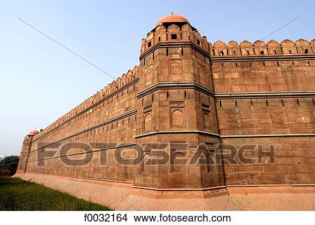 India, New Delhi, red fort. View Large Photo Image Picture - India, New Delhi, red fort.. Fotosearch