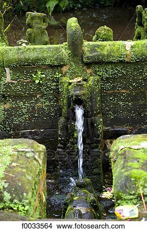 Indonesia, Bali, temple of Pura Luhur Batukaru, fountain View Large Photo Image Picture - Indonesia, Bali, temple of Pura Luhur Batukaru, fountain. Fotosearch