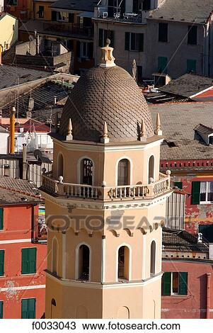 Italy, Liguria, Vernazza View Large Photo Image Stock Image - Italy, Liguria, Vernazza. Fotosearch