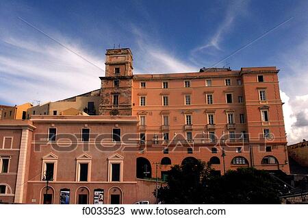 Italy, Sardinia, Cagliari, town hall View Large Photo Image Stock Image - Italy, Sardinia, Cagliari, town hall. Fotosearch