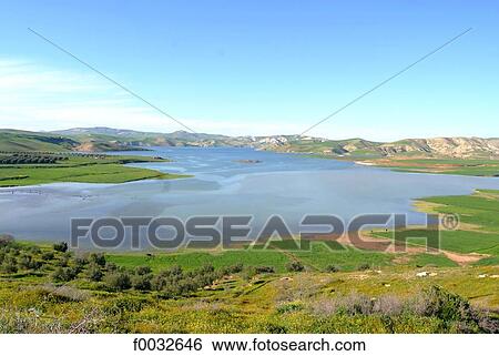 Stock Photograph - Morocco, between Fes and Moulay Idriss. Fotosearch