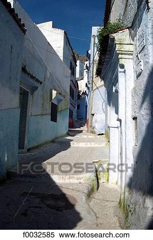 Stock Photography - Morocco, Chefchaouen, medina. Fotosearch